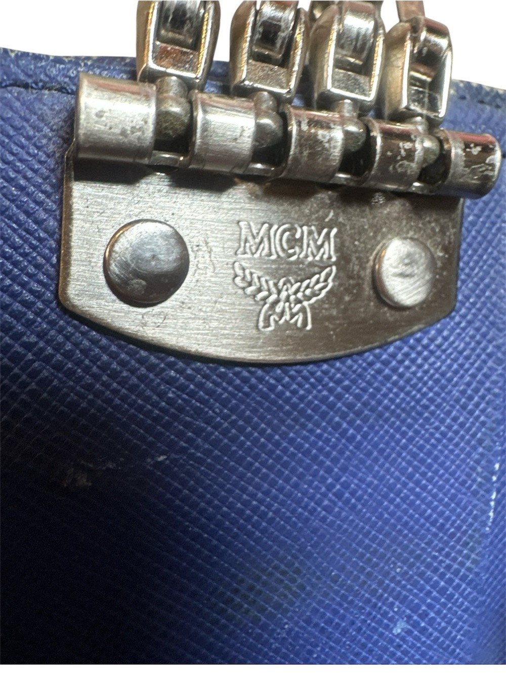 MCM Brown Visetos Monogram Key/Card Holder - Picture 12 of 16